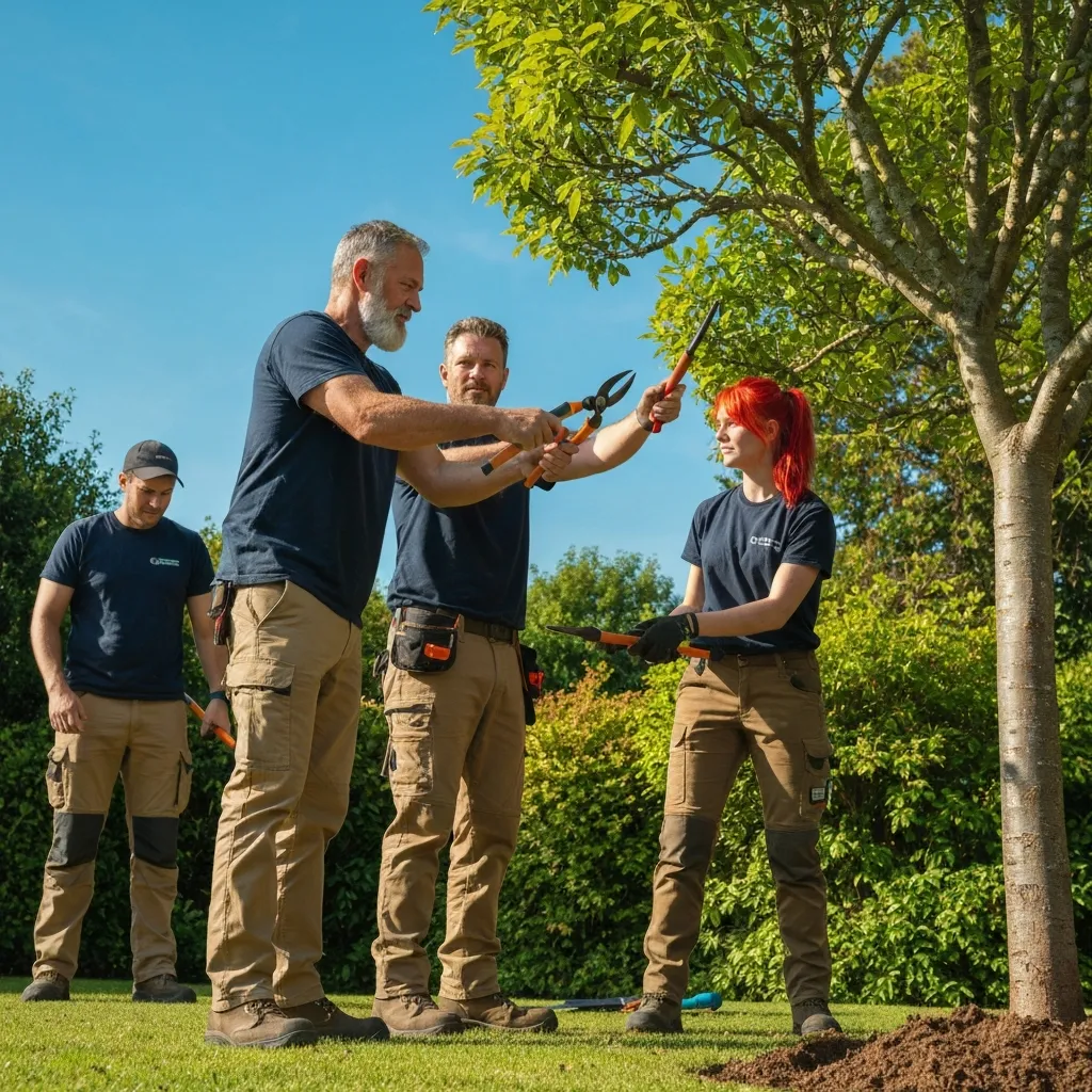 Seasonal pruning projects portfolio