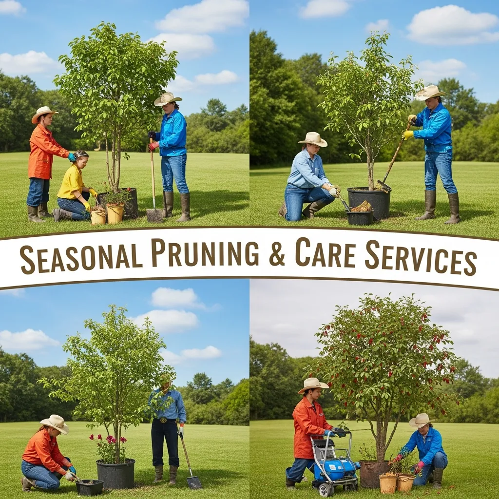 Professional pruning service packages